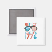 Resist of het 1776 is magneet (Voorkant / Achterkant)