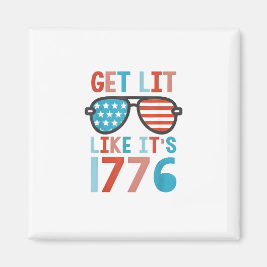 Resist of het 1776 is magneet (Voorkant)