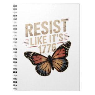 Resist of het 1776 is notitieboek