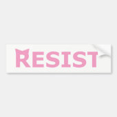 RESIST - P-Pet Bumpersticker (Voorkant)