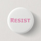 RESIST - P-Pet Ronde Button 3,2 Cm (Voorkant)