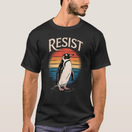 Resist Penguin voor milieuactivist T-shirt