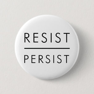 Resist Persist Ronde Button 5,7 Cm