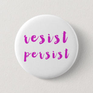 Resist Persist Ronde Button 5,7 Cm