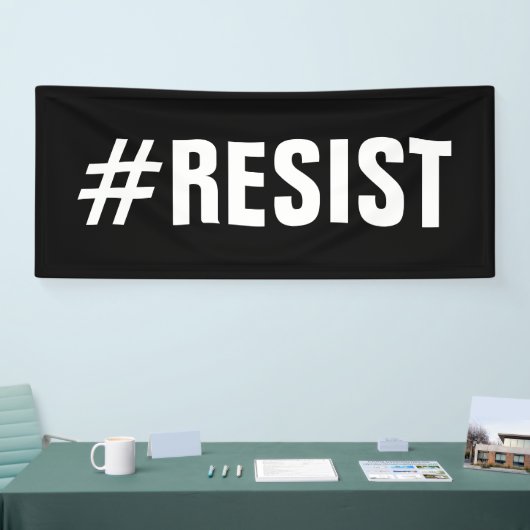 #Resist Politieke Protestmars – Lang Spandoek (Beurs)