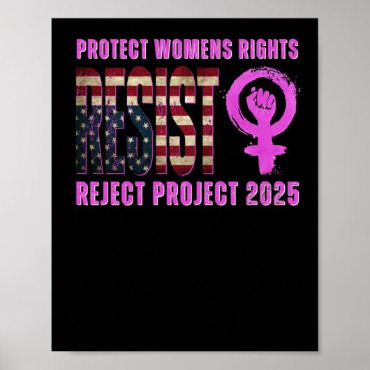 Resist Reject 2025 Poster (Voorkant)