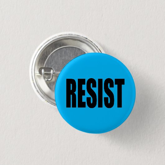 "RESIST" RONDE BUTTON 3,2 CM (Voorkant /achterkant)