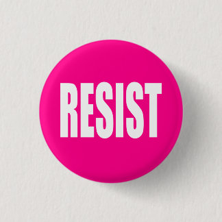 "RESIST" RONDE BUTTON 3,2 CM
