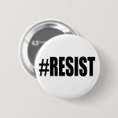 #RESIST RONDE BUTTON 5,7 CM (Voorkant /achterkant)