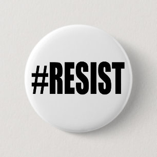 #RESIST RONDE BUTTON 5,7 CM