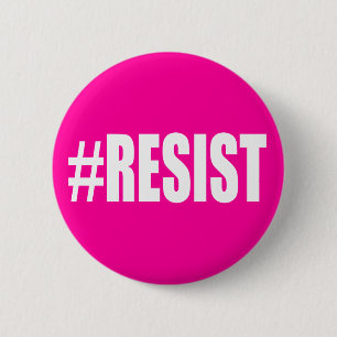 #RESIST RONDE BUTTON 5,7 CM