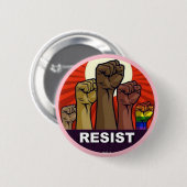 RESIST RONDE BUTTON 5,7 CM (Voorkant /achterkant)