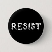 RESIST RONDE BUTTON 5,7 CM (Voorkant)