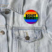 "RESIST" RONDE BUTTON 5,7 CM (In situ)