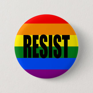 "RESIST" RONDE BUTTON 5,7 CM