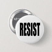 RESIST RONDE BUTTON 5,7 CM (Voorkant /achterkant)