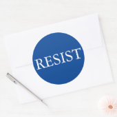 RESIST-ronde sticker (Envelop)
