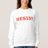 RESIST - rood alarm Trui (Voorkant)