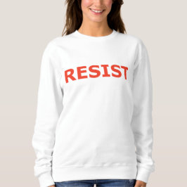 RESIST - rood alarm Trui