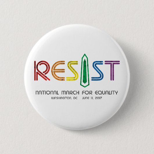 Resist Round Button (Voorkant)