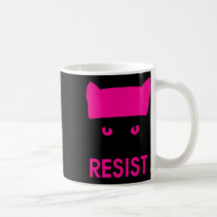 Resist Roze Pet Kat Shirt - Vrouwen Empower Koffiemok