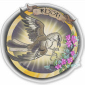 Resist State Bird Arkansas Mockingbird Sticker (Voorkant)