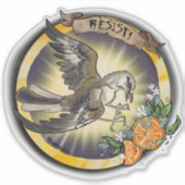 Resist State Bird Florida Mockingbird Sticker (Voorkant)