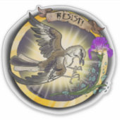 Resist State Bird Tennessee Mockingbird Sticker (Voorkant)