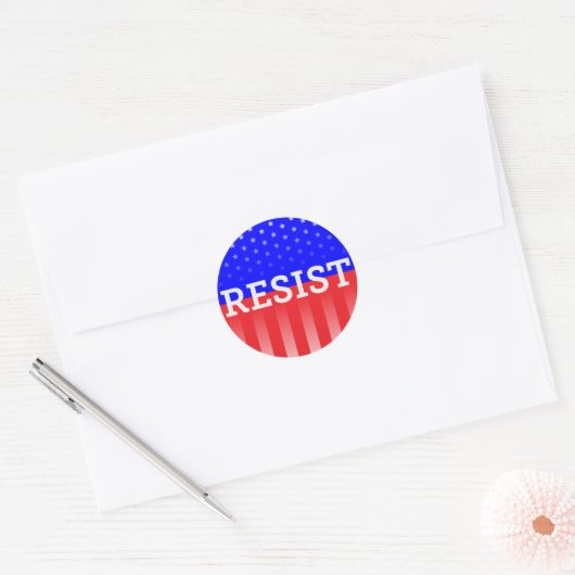 Resist Sticker (Envelop)