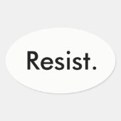 Resist Sticker (Voorkant)