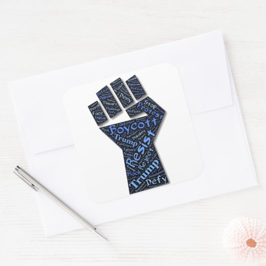 Resist Sticker (Envelop)