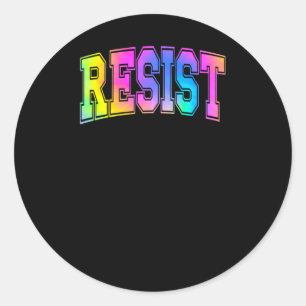 Resist Stropdas-kleurstof Sticker