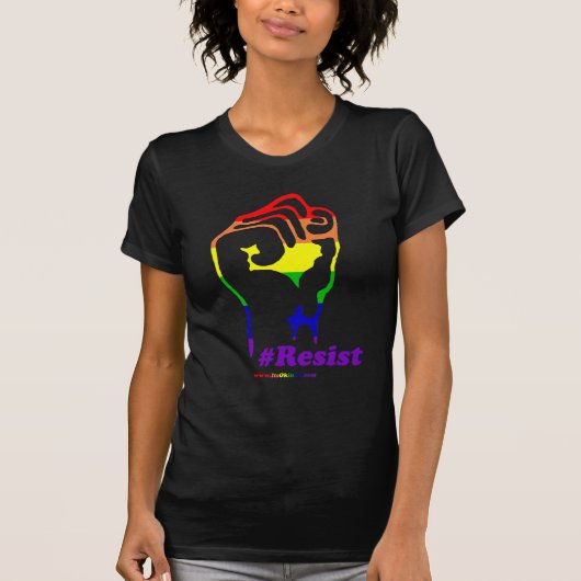 #Resist T-shirt (Voorkant)