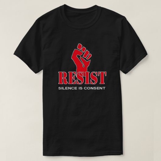 Resist T-shirt (Design voorkant)