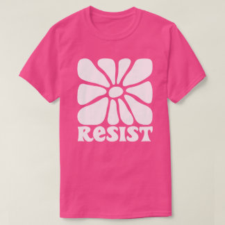 RESIST T-shirt voor protestmarsen elke dag draag