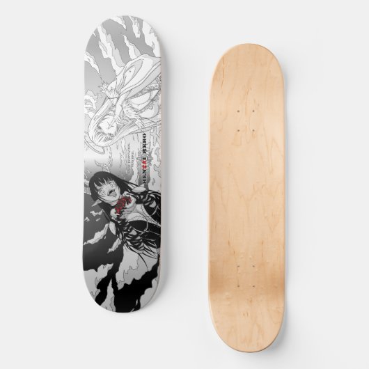 Resist temptation persoonlijk skateboard (Voorkant)
