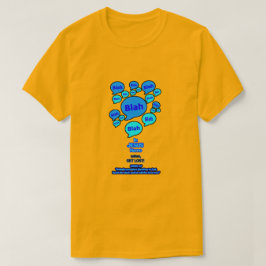 Resist the devil - Blue Logo - T-shirt