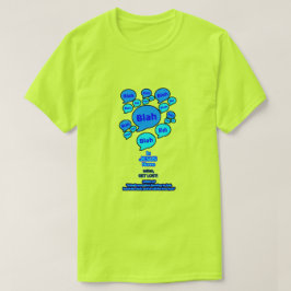 Resist the devil - Blue Logo - T-shirt