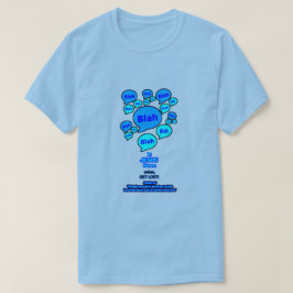 Resist the devil - Blue Logo - T-shirt