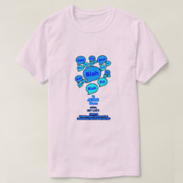 Resist the devil - Blue Logo - T-shirt