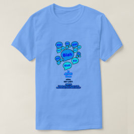 Resist the devil - Blue Logo - T-shirt