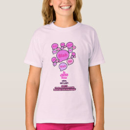 Resist the devil - Pink Logo - T-shirt