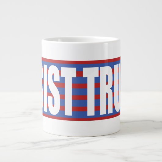 RESIST TRUMP GROTE KOFFIEKOP (Voorkant)
