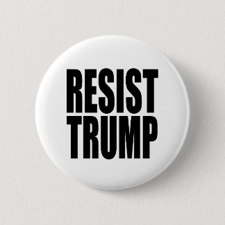 "RESIST TRUMP" RONDE BUTTON 5,7 CM