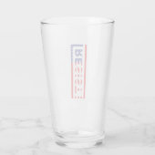 RESIST | Verenigde Staten-vlag Glas (Achterkant)