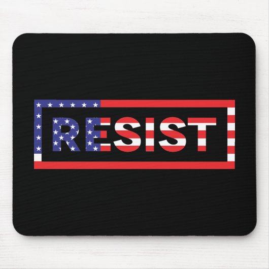 RESIST | Verenigde Staten-vlag Muismat (Voorkant)
