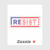 RESIST | Verenigde Staten-vlag Sticker (Vel)