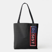 RESIST | Verenigde Staten-vlag Tote Bag (Achterkant)