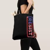 RESIST | Verenigde Staten-vlag Tote Bag (Dichtbij)