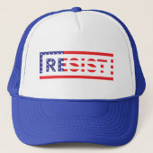 RESIST | Verenigde Staten-vlag Trucker Pet (Voorkant)
